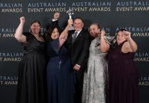 Kelpie Muster triumphs at Australian Event Awards event